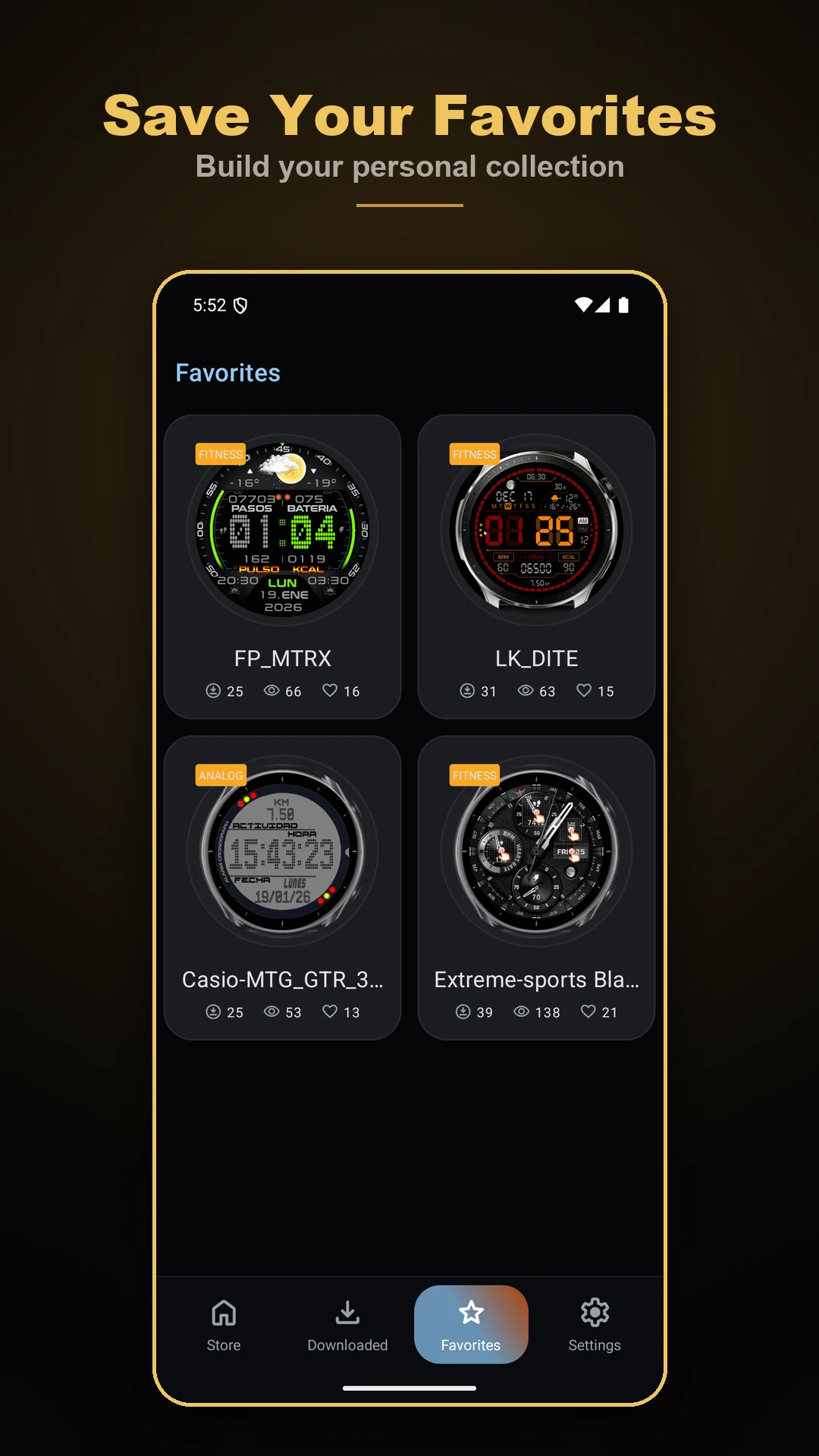 Amazfit GTR 3/4 - Watch Face screenshot