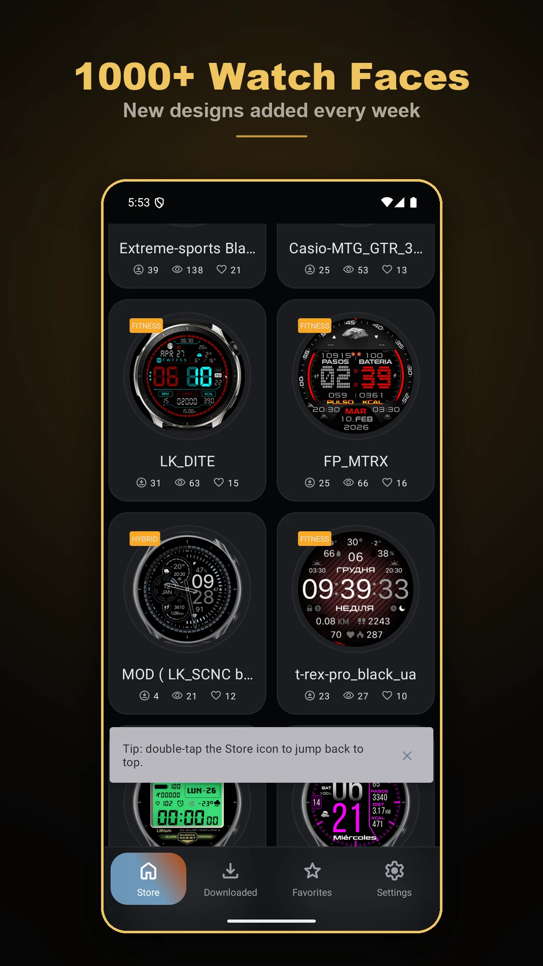 Amazfit GTR 3/4 - Watch Face screenshot
